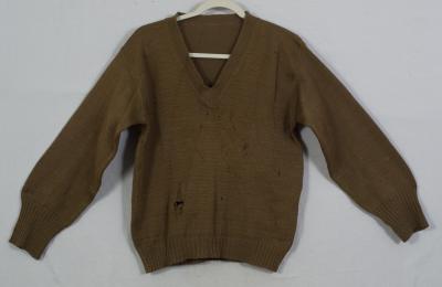 WWII American Red Cross Type Wool Sweater