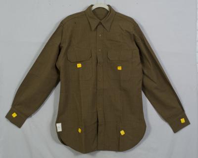 WWII Army Wool Shirt Unissued w/ Cutter Tags