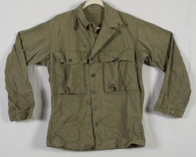 WWII HBT Field Shirt 2nd Pattern 34R Minty