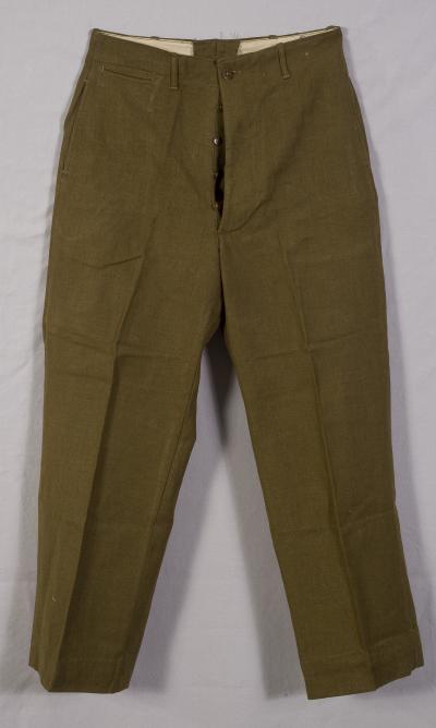 WWII US Army M-1937 Trousers Pants 30x29