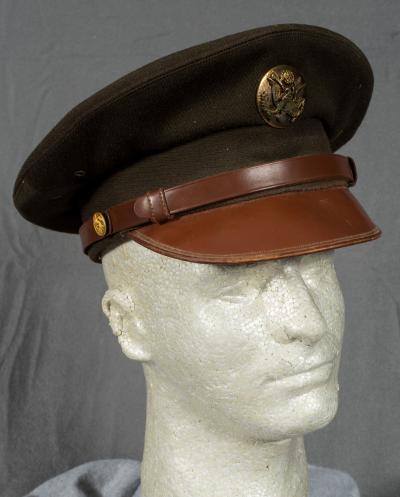 SOLD Archive Area-- WWII AAF Crusher Cap Hat Enlisted