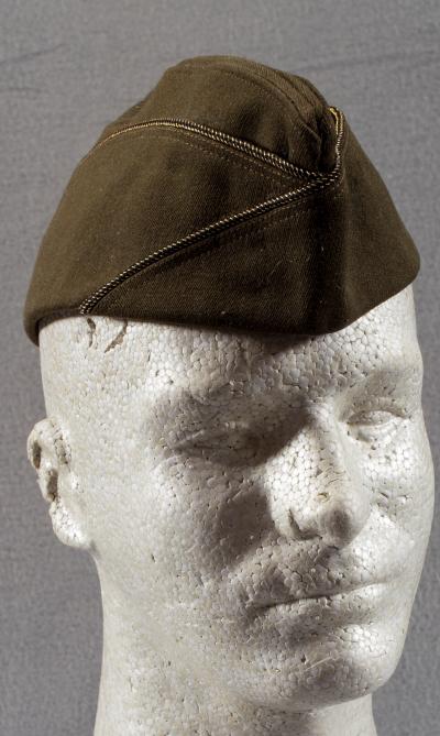 WWII Greens Officer Garrison Cap