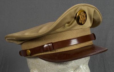 WWII USAAF Army Enlisted Visor Cap Hat 7 1/4