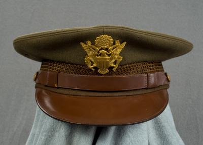 WWII Army AAF Officer Visor Cap
