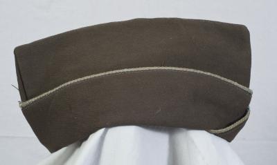 WWII Pinks Greens Infantry Garrison Cap 