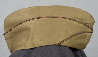 WWII Khaki AAF Garrison Cap 7 1/8