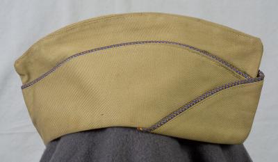WWII Khaki AAF Garrison Cap 7 1/8