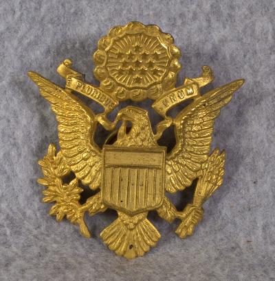 WWII Army Officer Visor Cap Eagle