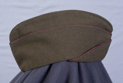 WWII Wool Medical Garrison Cap Medic Named