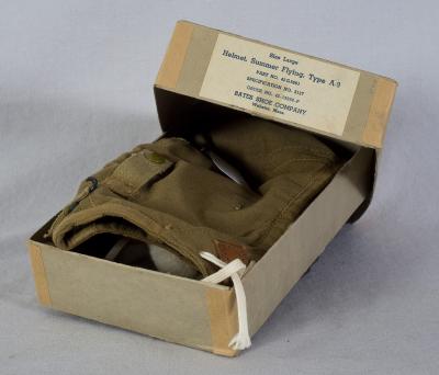 WWI Army Air Force AAF A-9 Flight Helmet in Box