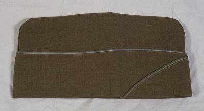 WWII OD Wool Infantry Garrison Cap 6 7/8