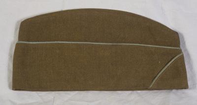 WWII OD Wool Infantry Garrison Cap 7 1/8