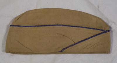 WWII Khaki AAF Overseas Garrison Cap 6 7/8