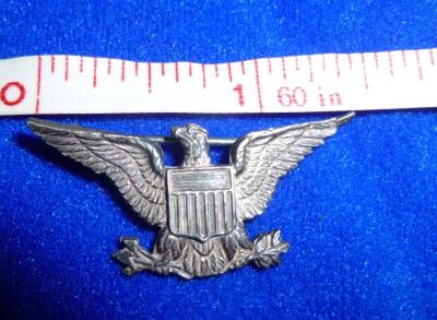 Pre WWII Colonel Eagle Rank Pin