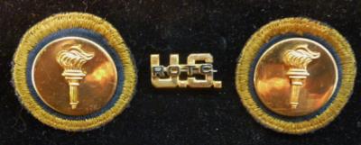 WWII ROTC School Pin Set