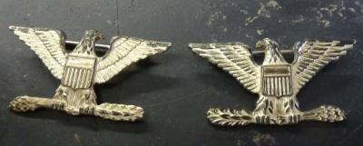 WWII Colonel's Insignia Sterling