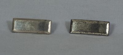 WWII 1st Lieutenant Insignia Pair Sterling