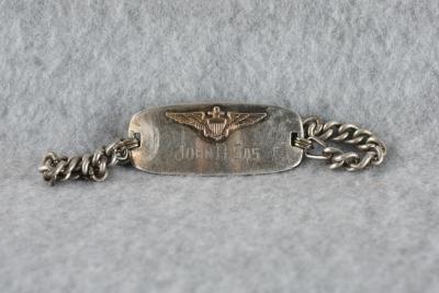 Named Navy Pilot Wing ID Bracelet