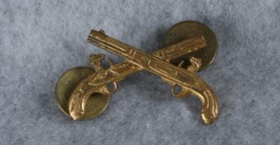 WWII MP Officer Collar Insignia Pin