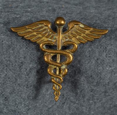 WWII Medical Officer Collar Insignia