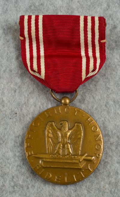 WWII Good Conduct Medal Named Raymond Berriker