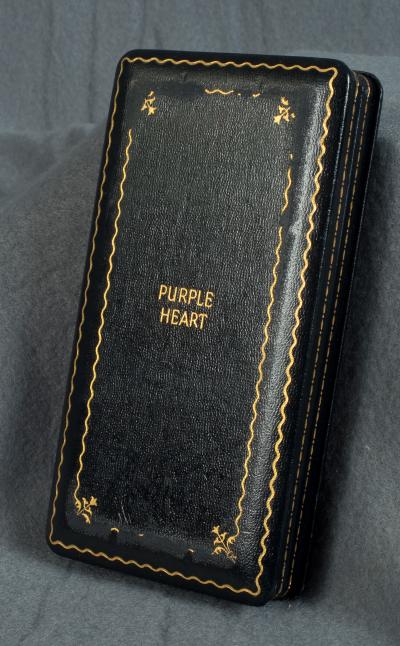WWII Purple Heart Medal Coffin Cased