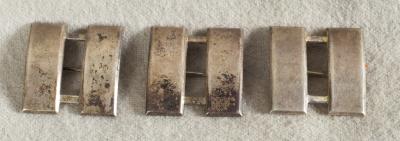 WWII US Army Captain Insignia Set of 3 Sterling