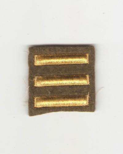 WWII Overseas Service Stripes Three