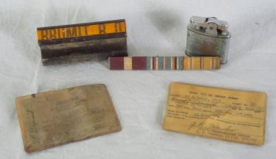 WWII Coast Guard Grouping Ribbons ID More