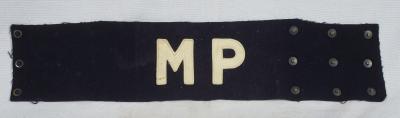 WWII era US Army MP Armband Brassard 