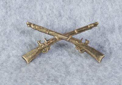 WWII era Infantry Officer Collar Insignia