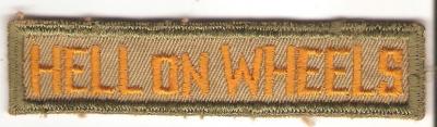 WWII 2nd Armored Division Patch Tab