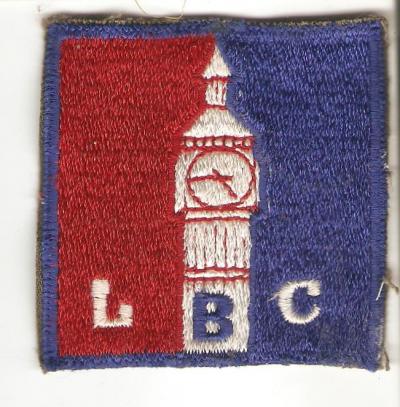 US Army London Base Command Patch