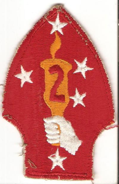 Items For SALE Area-- WWII Marine Corps 2nd Marine Division