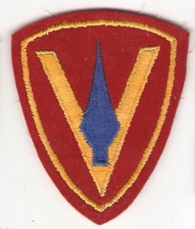 WWII USMC Corps 5th Marine Division