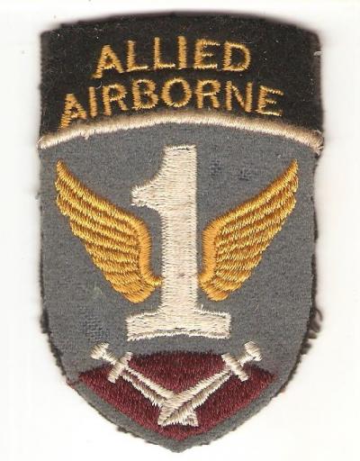 Patch 1st Allied Airborne English Made