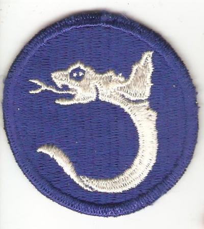 WWII 130th Infantry Division Patch