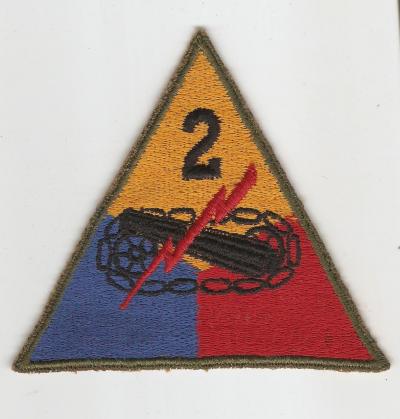 Patch 2nd Armored Division Variant