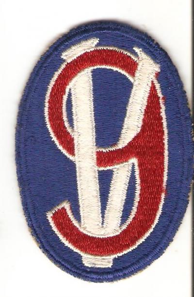 Overlooked Military Surplus -- WWII 95th Division Patch