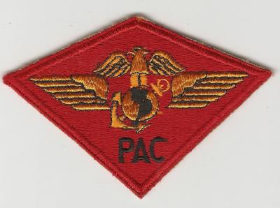 WWII Patch Marine Corps PAC USMC