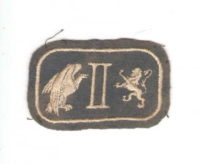 WWII US Army 2nd Corps Patch Felt Variant