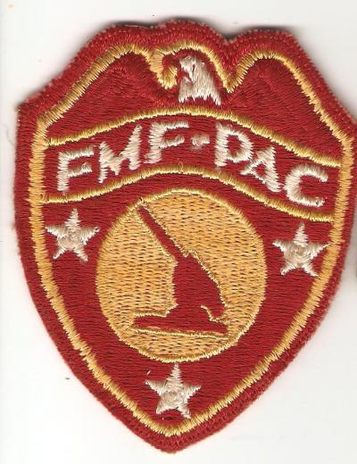 WWII USMC Patch FMF PAC Anti-Aircraft