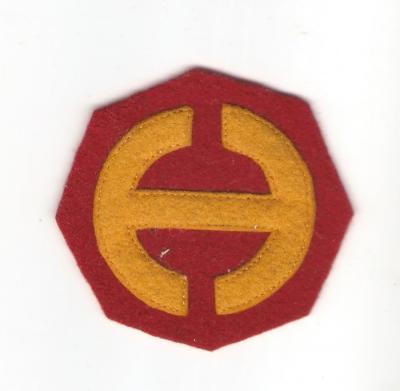 WWII Hawaiian Department Patch Felt