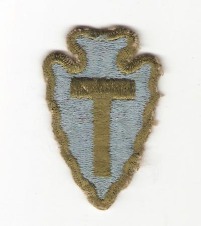 WWII 36th Infantry Division Patch OD Border 