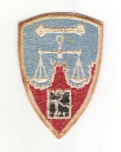 Nuremberg War Crimes Trial Patch