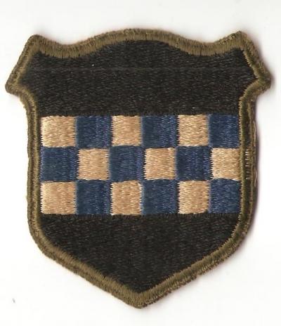 SOLD Archive Area-- WWII 99th Infantry Division Green Back Patch