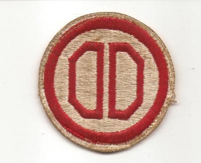 WWII 31st Infantry Division Patch