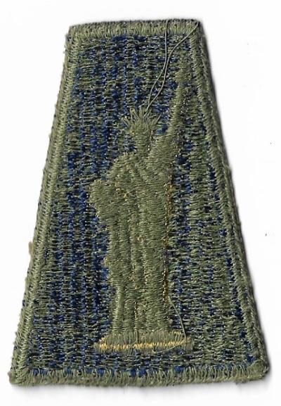 WWII Patch 77th Infantry Division Green Back