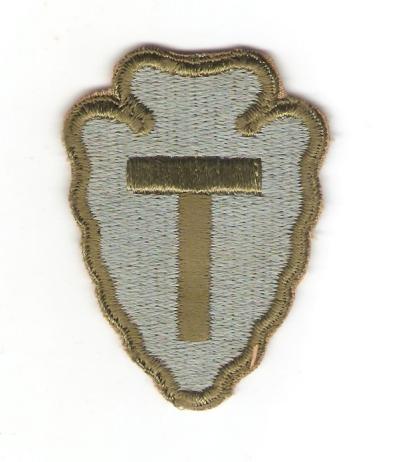 WWII 36th Infantry Division Patch OD Border 