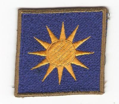 WWII 40th Infantry Division Patch Theater Made